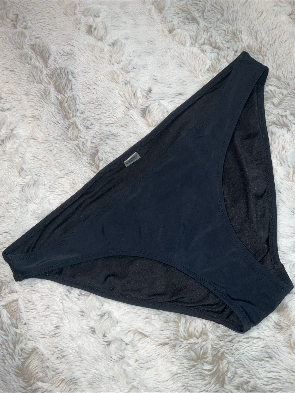 Old Navy Black Mid-rise Bikini Bottom